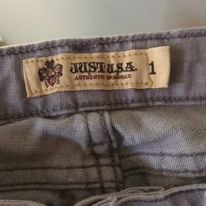 Just USA gray jeans